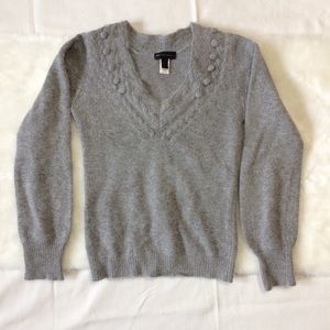 SALE! Grey angora sweater soft and warm